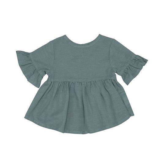 OrganicEra Bio-Hanf-Babybluse, Era Blue