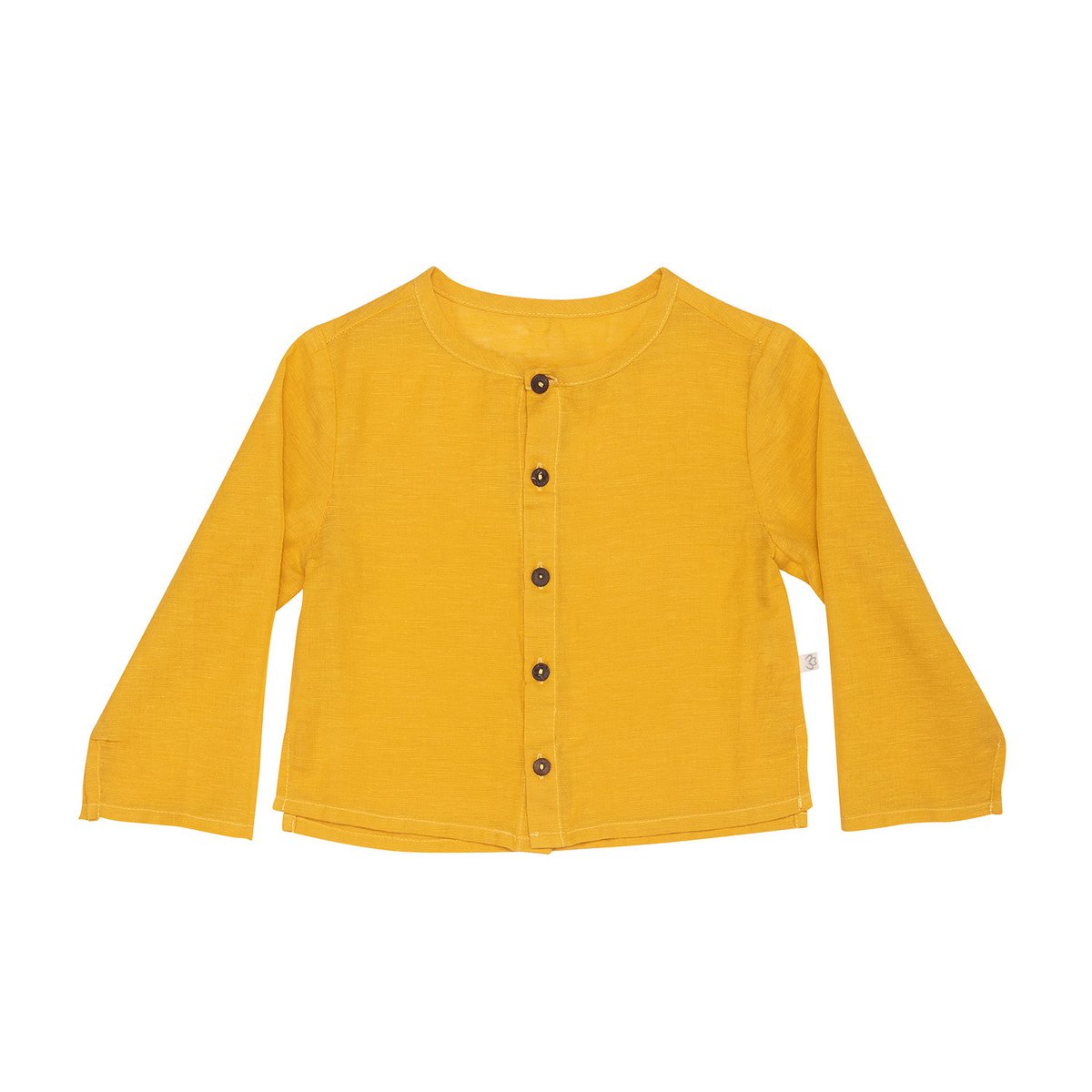OrganicEra Bio-Hanf-Babyjacke, Senf