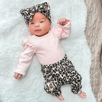 May Mays | Lilly Haarband | Leopardenschleife | 0-4 Jahre