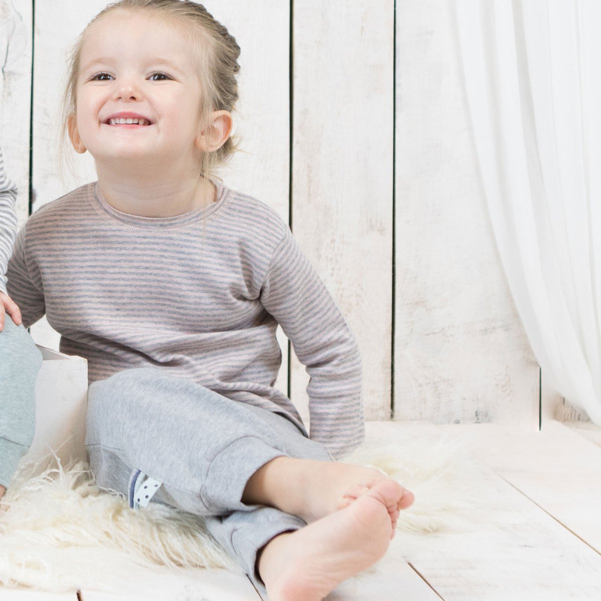 OrganicEra Organic Baby Jogginghose, Grau